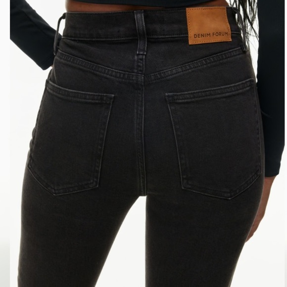 Denim Forum The Yoko High Rise Slim Size 28 - Picture 5 of 13